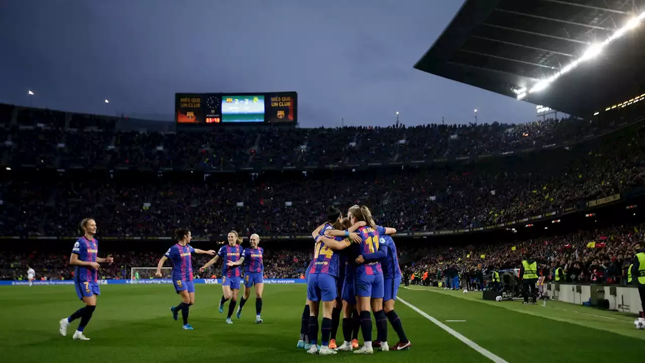 Women's Champions League: Nächster Meilenstein für Fußballerinnen im Camp Nou