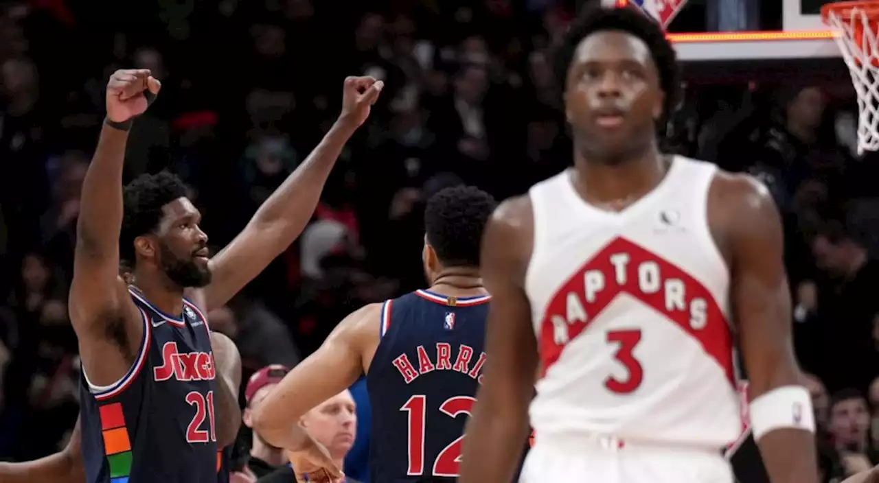 Raptors facing elimination after Embiid's OT dagger in Game 3