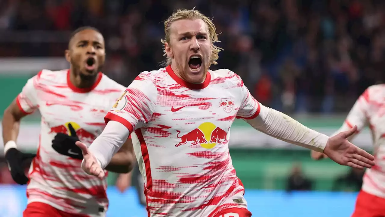 Forsberg köpft RB Leipzig in letzter Sekunde ins Pokalfinale