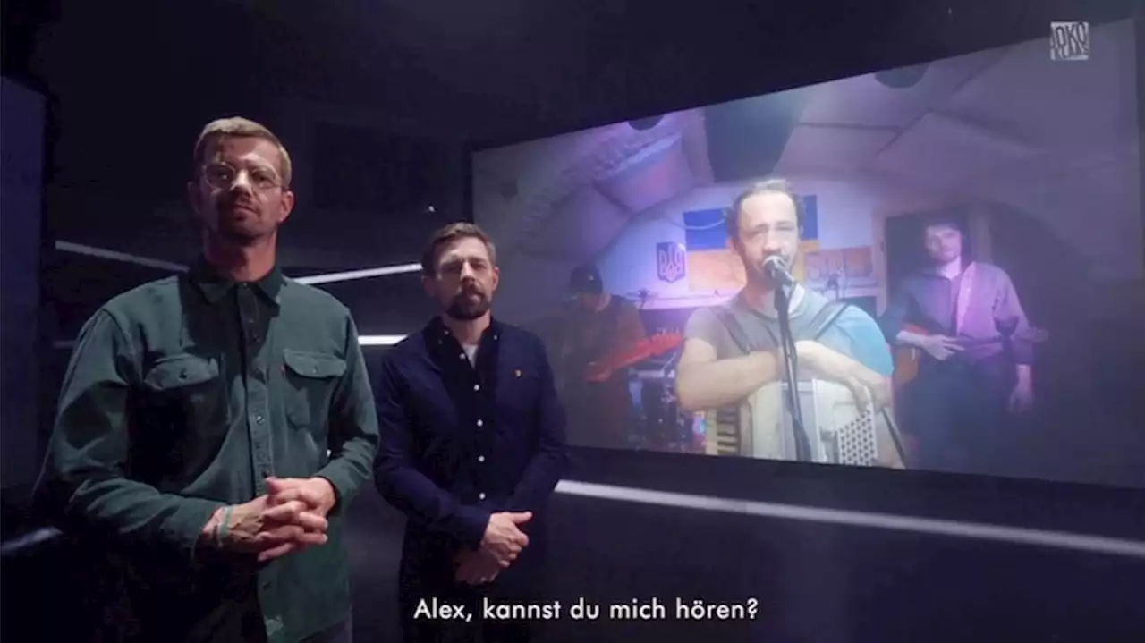 Joko und Klaas zeigen Live-Konzert aus Bunker in der Ukraine