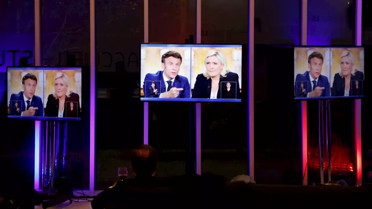 Frankreich: TV-Debatte zwischen Macron und Le Pen