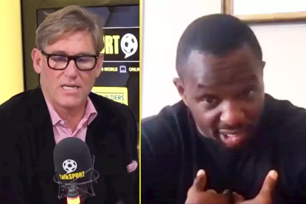 'You need to relax' - Dillian Whyte clashes with Simon Jordan live on talkSPORT