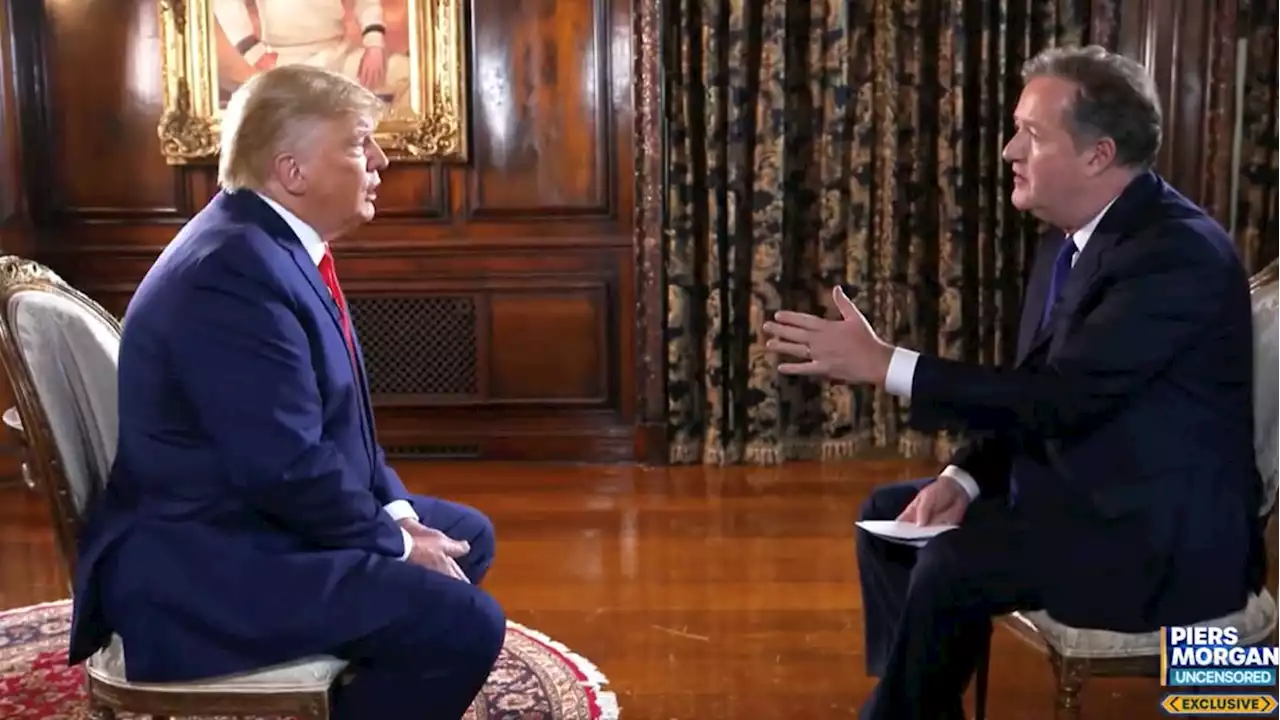 Trump Storms Out of Fiery Piers Morgan Chat When Pressed on Election Lies