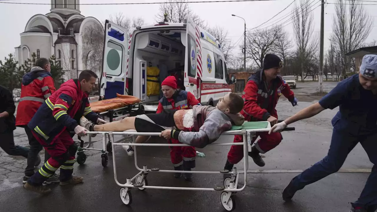 Young medics in Donbas confront horror of artillery war