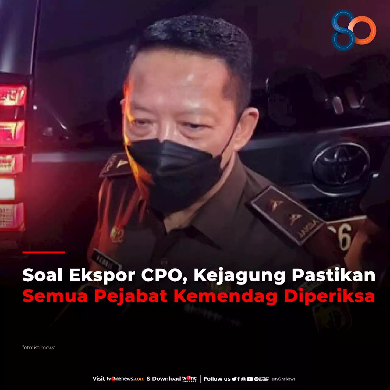 Soal Ekspor CPO, Kejagung Pastikan Semua Pejabat Kemendag Diperiksa