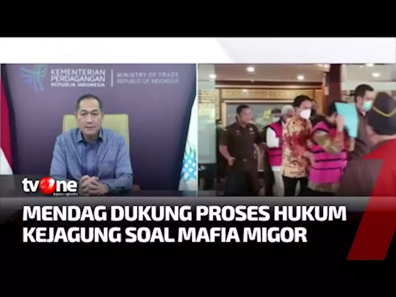 Mafia Minyak Goreng, Kemendag Dukung Proses Hukum Kejagung - tvOne