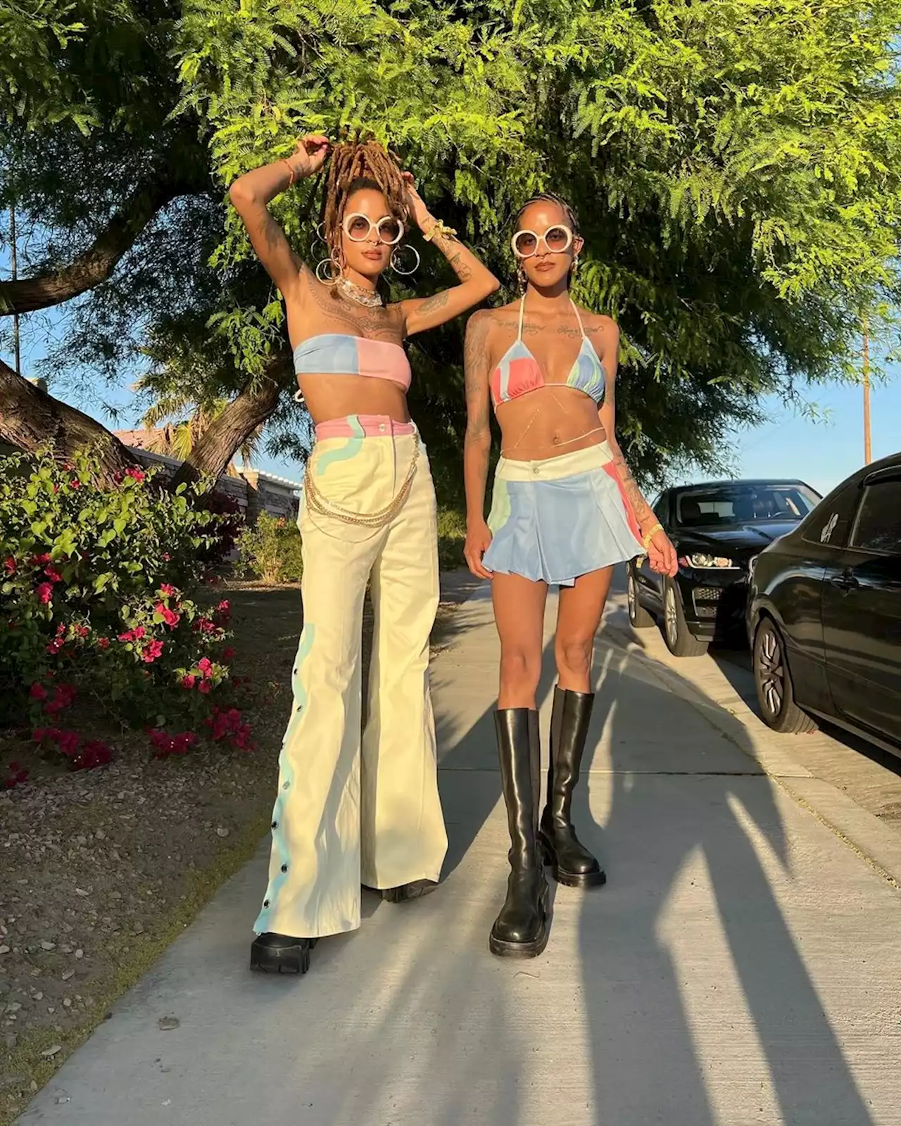 Inside DJ-Duo Coco & Breezy’s Eventful and Stylish Coachella Weekend