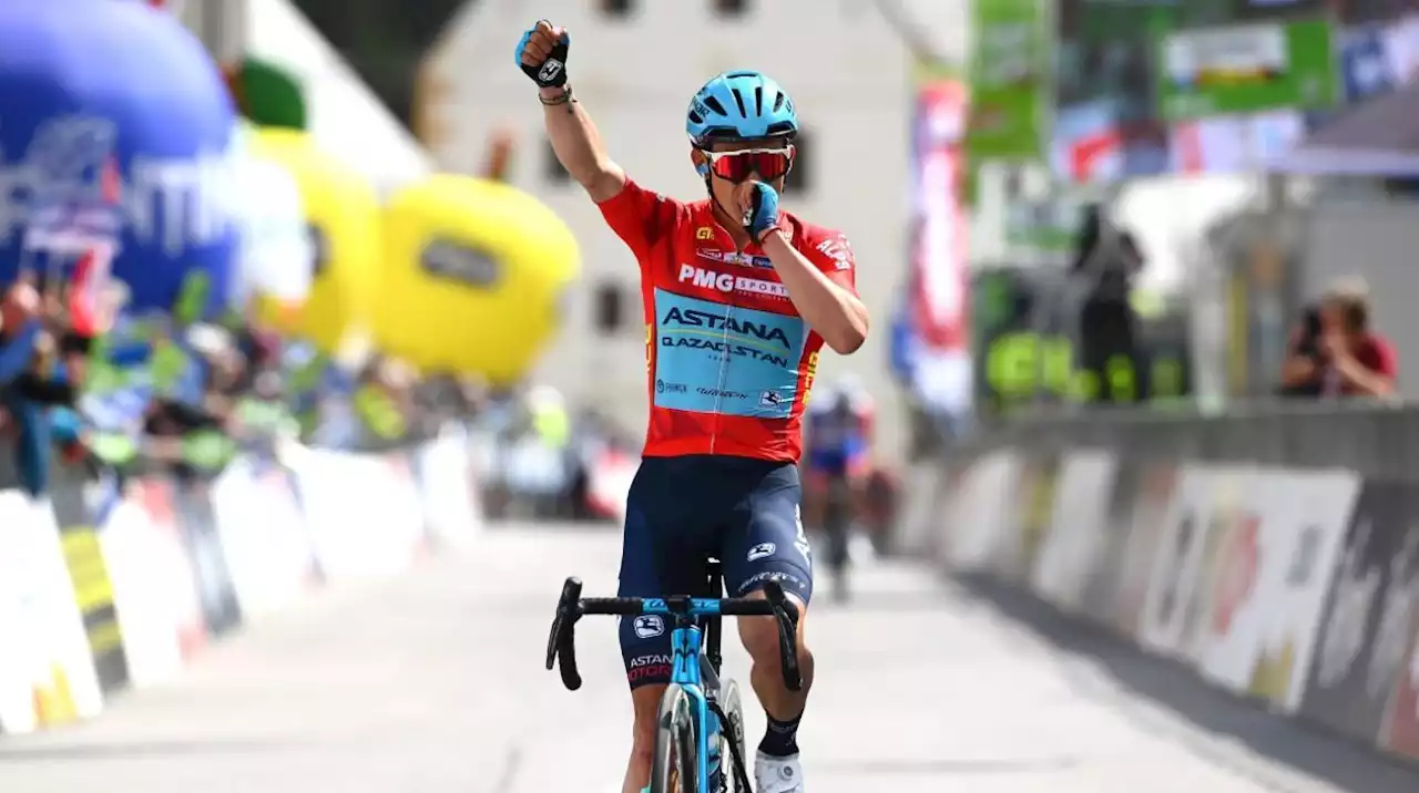 'Supermán' voló en el Tour de los Alpes: Miguel Ángel López ganó la cuarta etapa