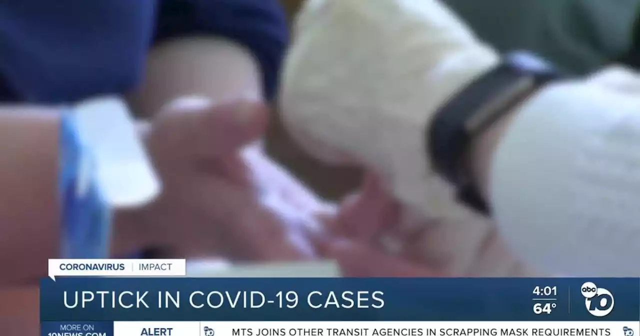 Uptick in COVID-19 cases reported in San Diego County