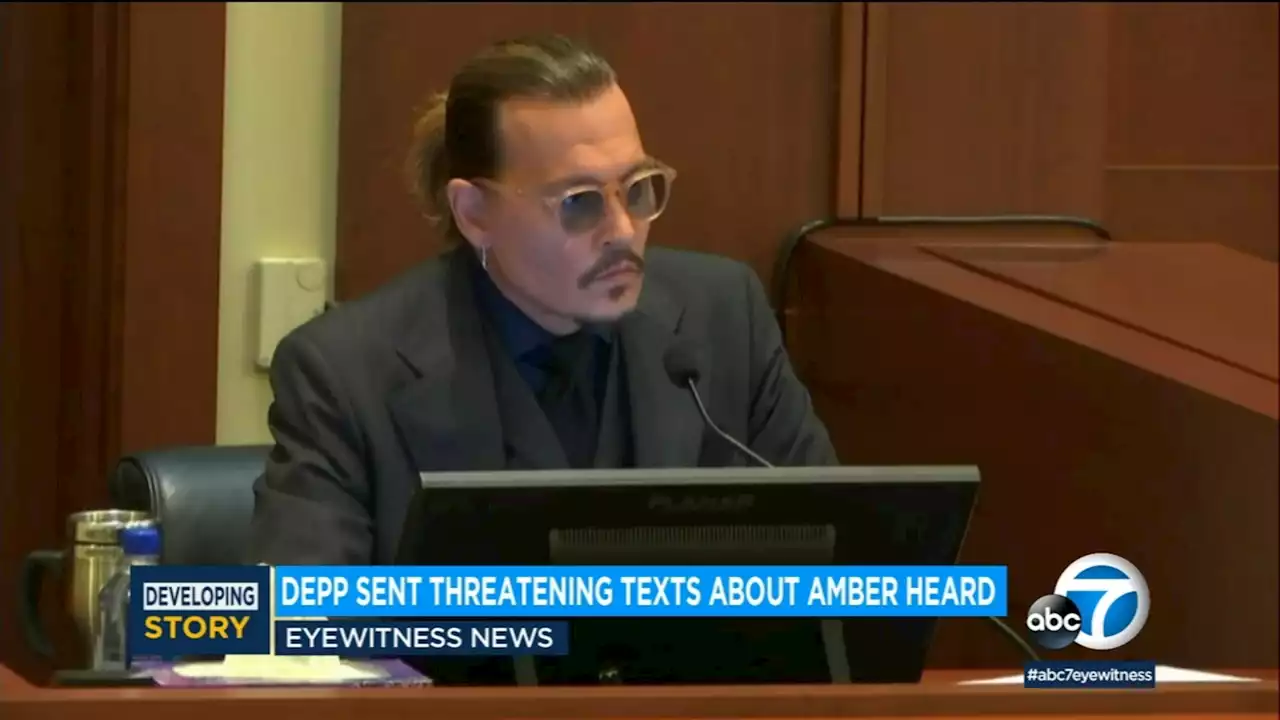 Johnny Depp cross-examined in defamation case against Amber Heard