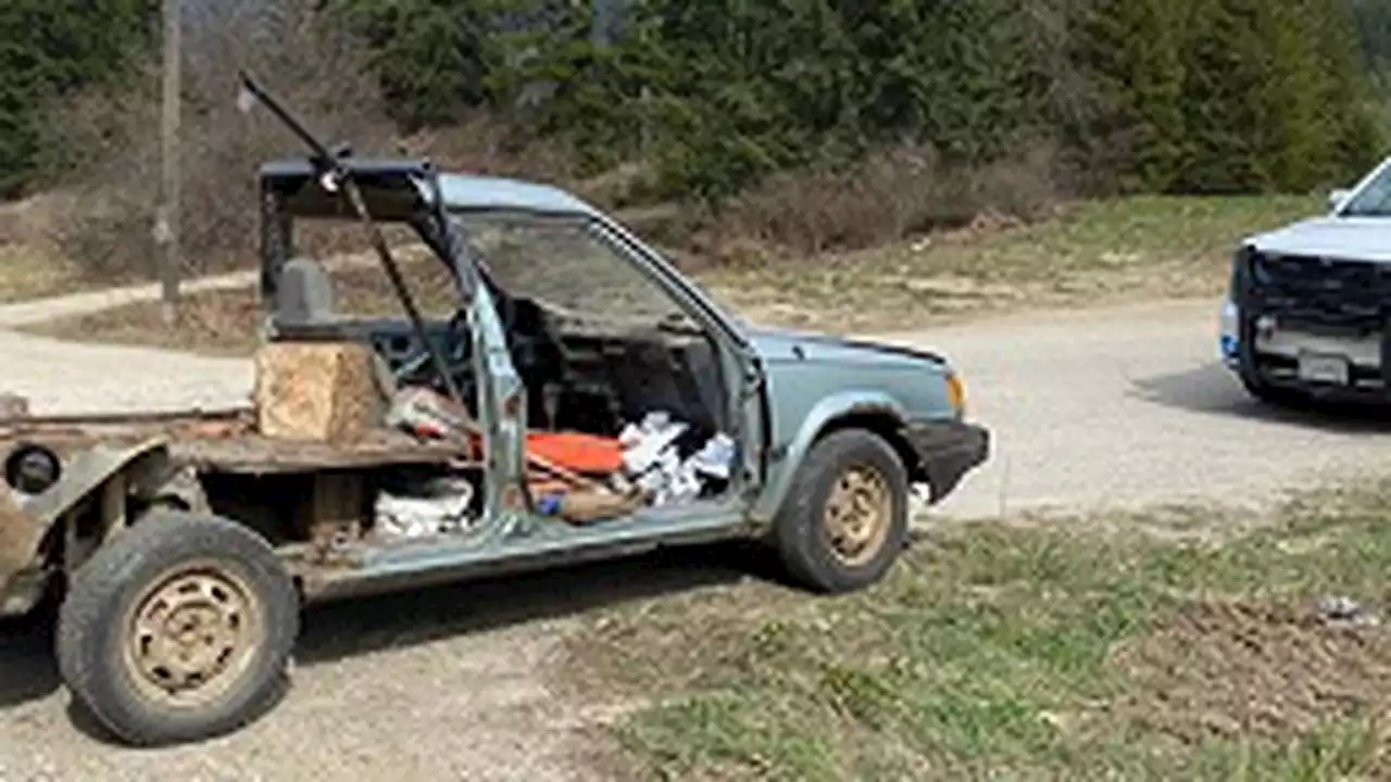 ‘Speechless’: Trooper stops truck with no door, windows heading to school pickup