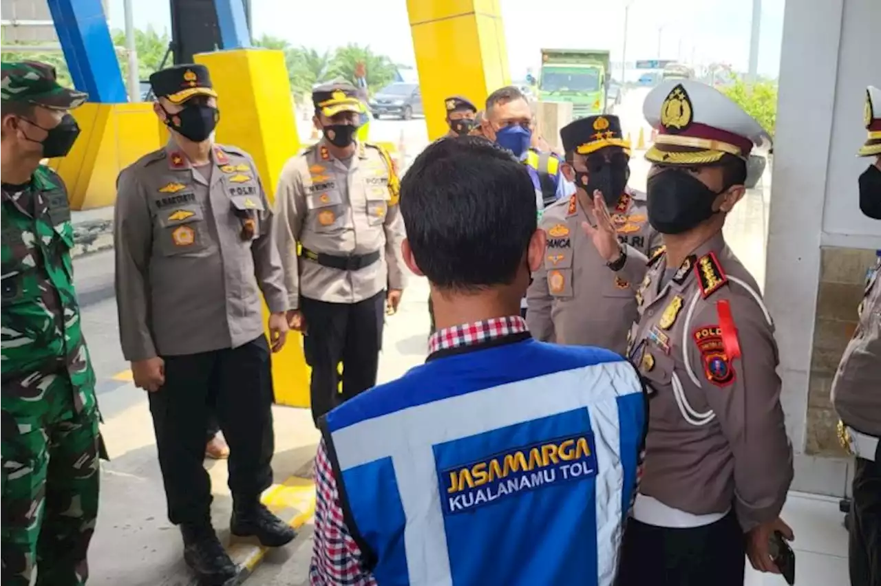 Kapolda Sumut pastikan kesiapan pelayanan jalan tol Tebing Tinggi