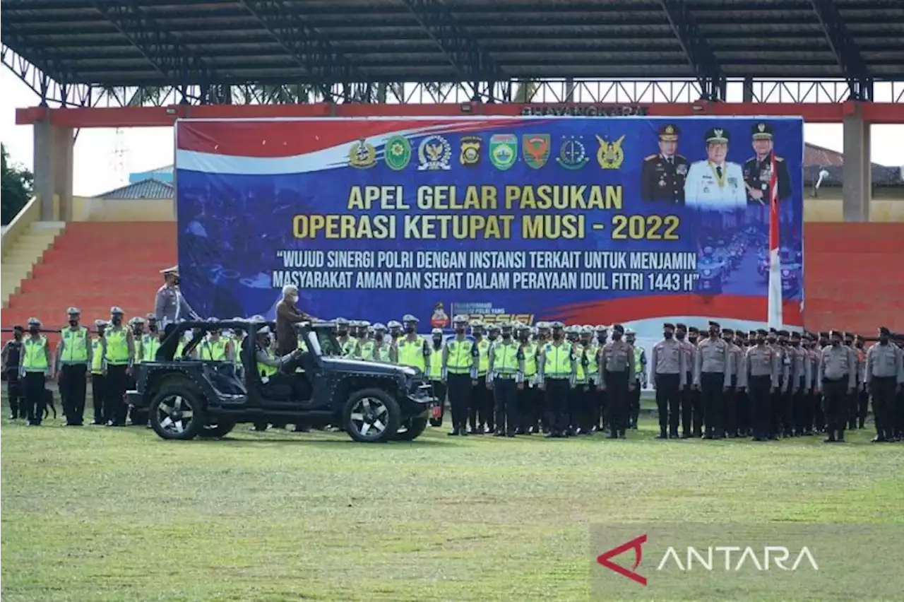 Sumsel mengerahkan ribuan aparat gabungan amankan arus mudik Lebaran