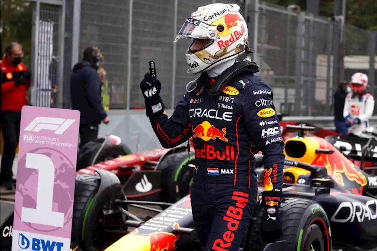 Verstappen raih pole untuk sprint race GP Emilia Romagna