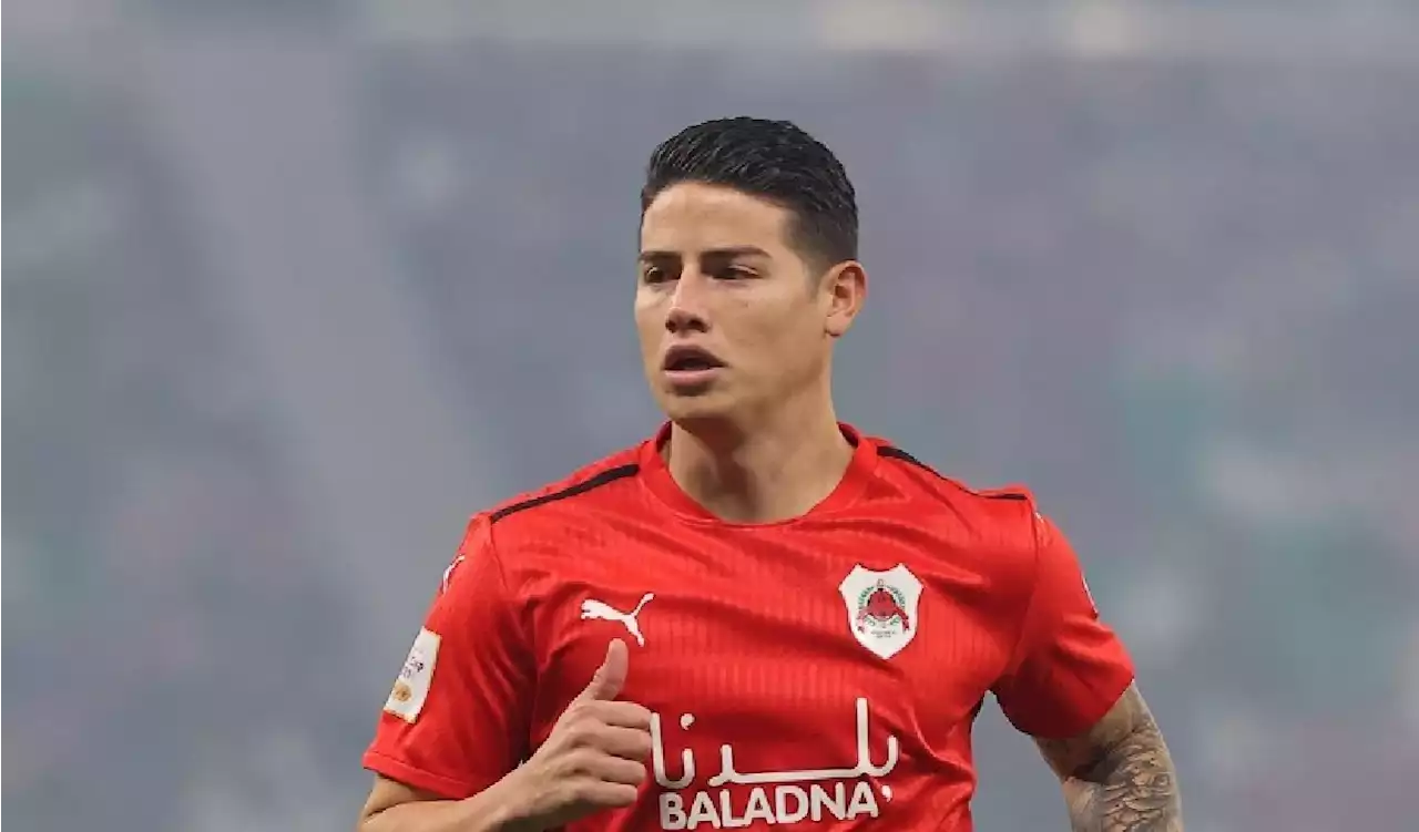 'Una nueva lesión en el músculo': Al Rayyan confirma cuánto tiempo estará James fuera de las canchas