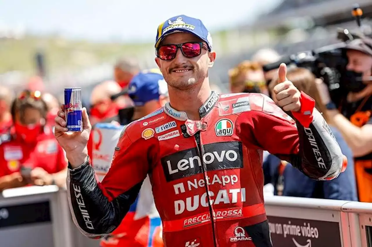 MotoGP Portugal 2022 - Podium di COTA Bikin Jack Miller Optimistis - Bolasport.com