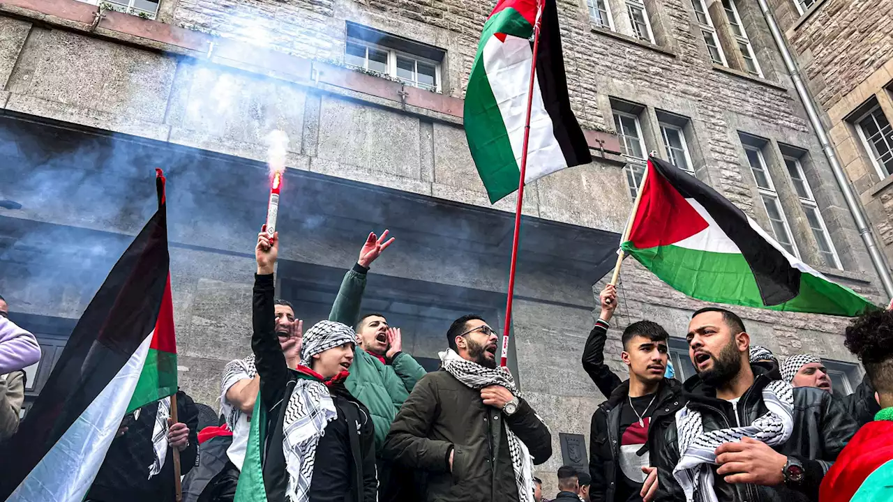 Festnahmen bei Israel-Hass-Demo in Berlin