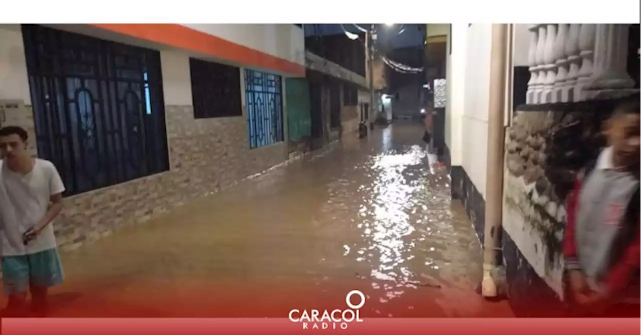 Se desbordó el río Sumapaz en Melgar, Tolima