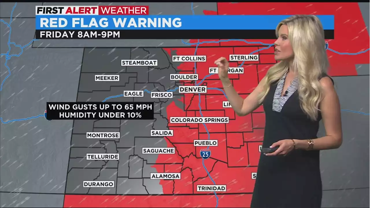 Denver Weather: Fire Danger At A Rare Extremely Critical Level For Friday