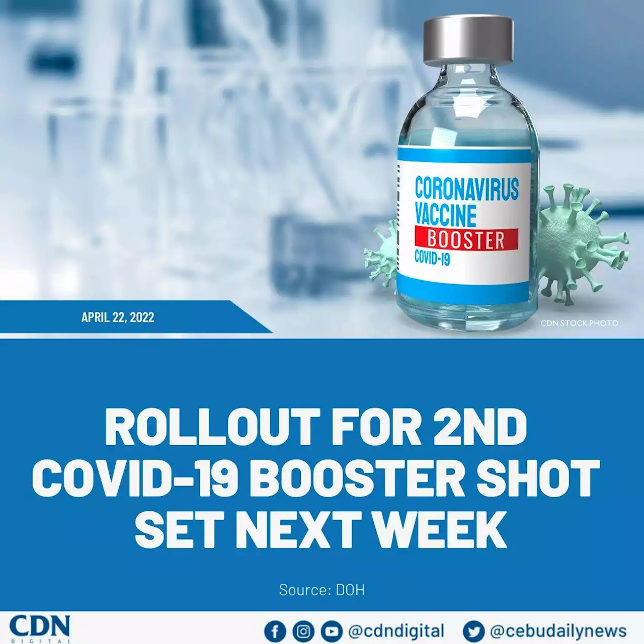 DOH: PH to start rollout of 2nd COVID-19 booster next week