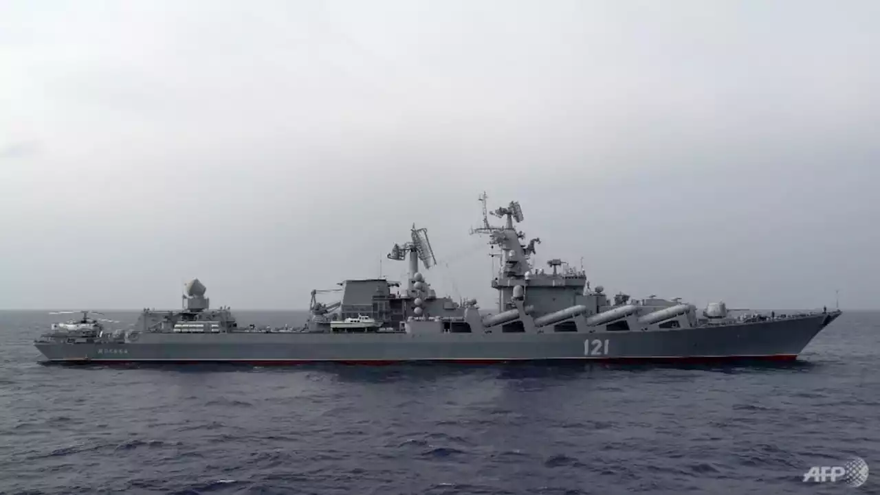 Russia says 1 dead, 27 missing after Moskva cruiser sinking