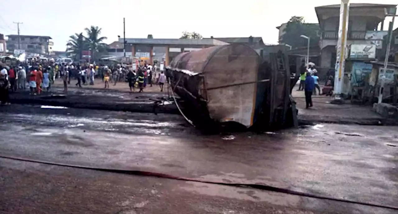 Teenager Killed, Shops Razed As Petrol Tanker Explodes In Lagos