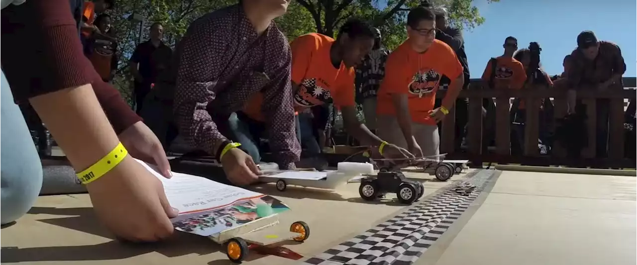 California High School Students Race Solar Powered Cars