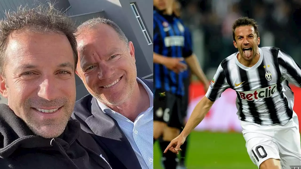 Juve: il post social di Del Piero con Pessotto attira Vieri: 'Bellissima questa foto'