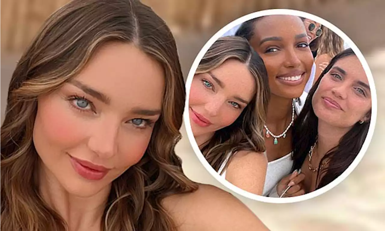 Miranda Kerr looks ethereal in white as she celebrates 39th birthday