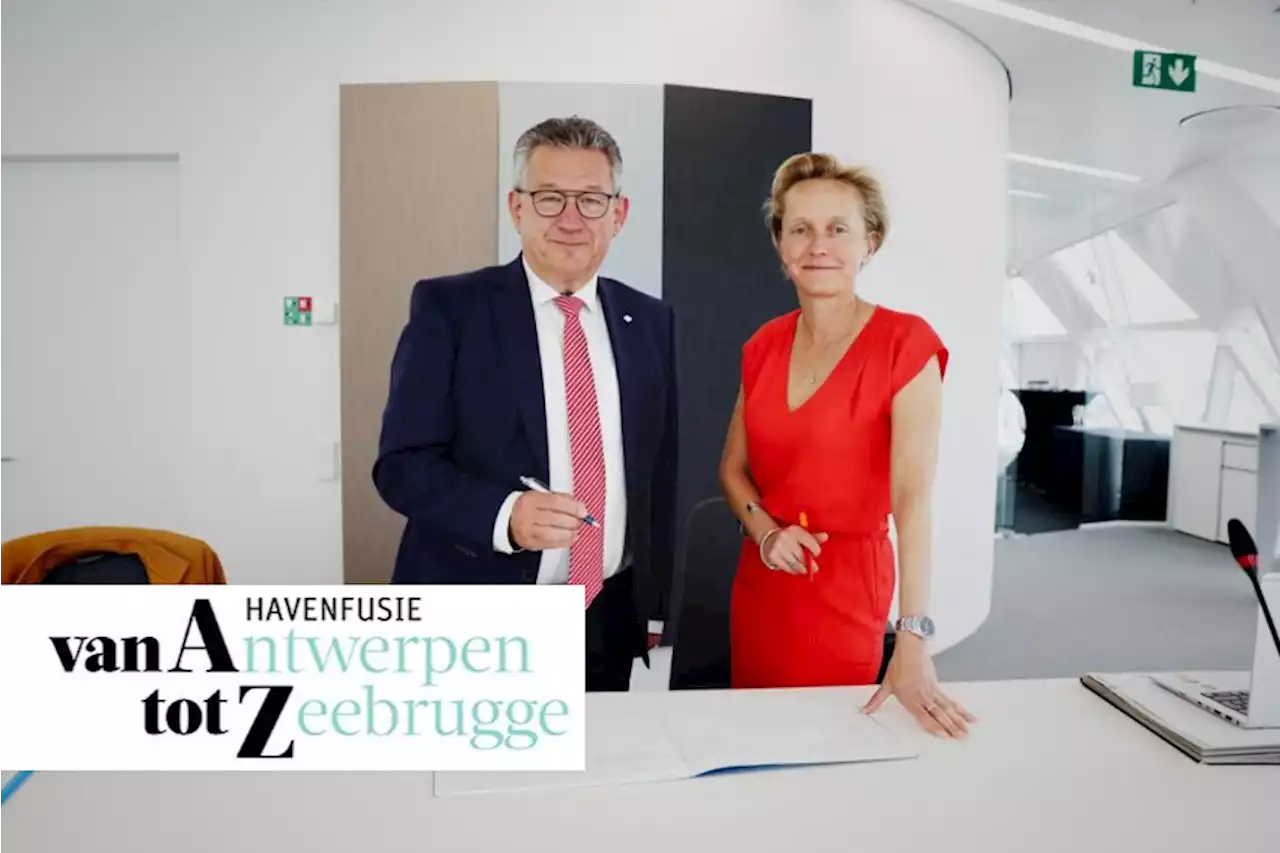 De laatste handtekening is gezet: ‘Port of Antwerp-Bruges’ is officieel een feit