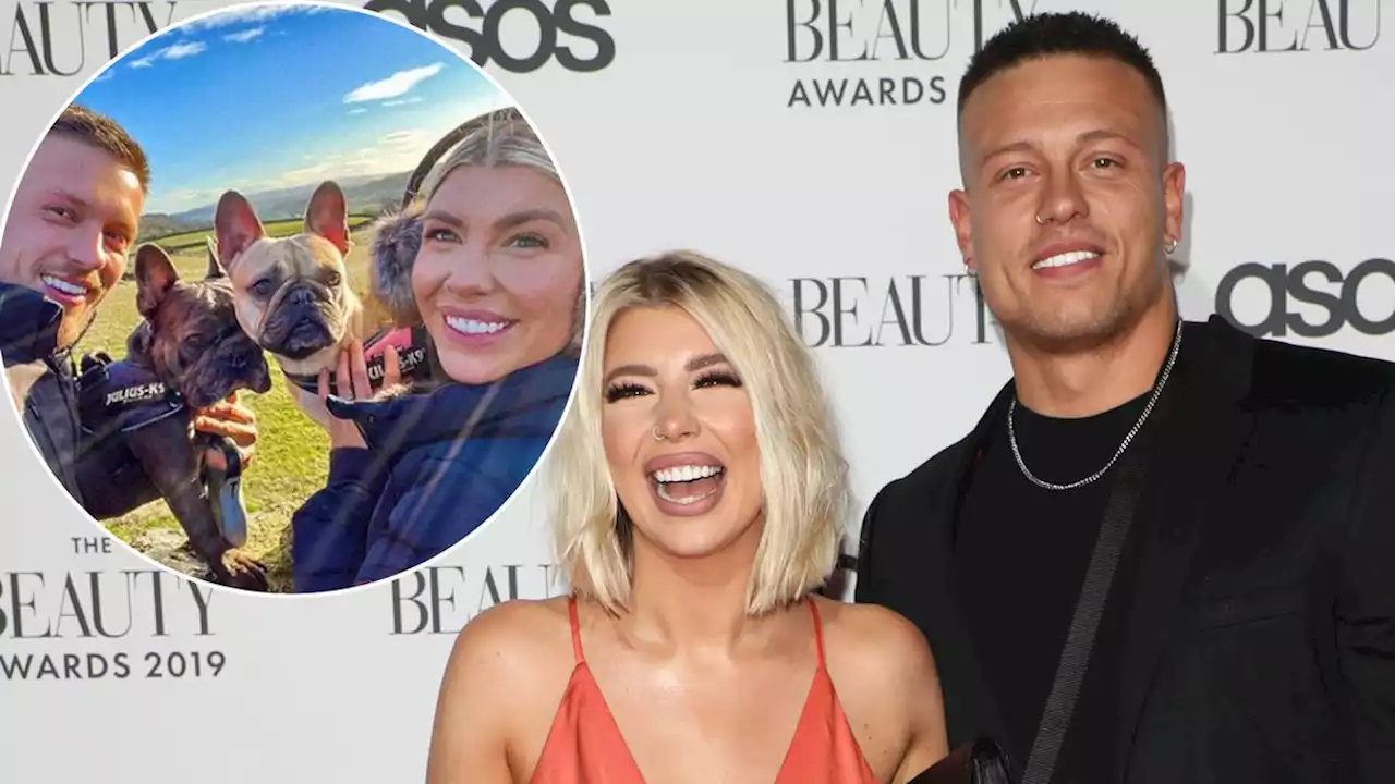 Olivia and Alex Bowen: 'We got a fake baby for the dogs!'