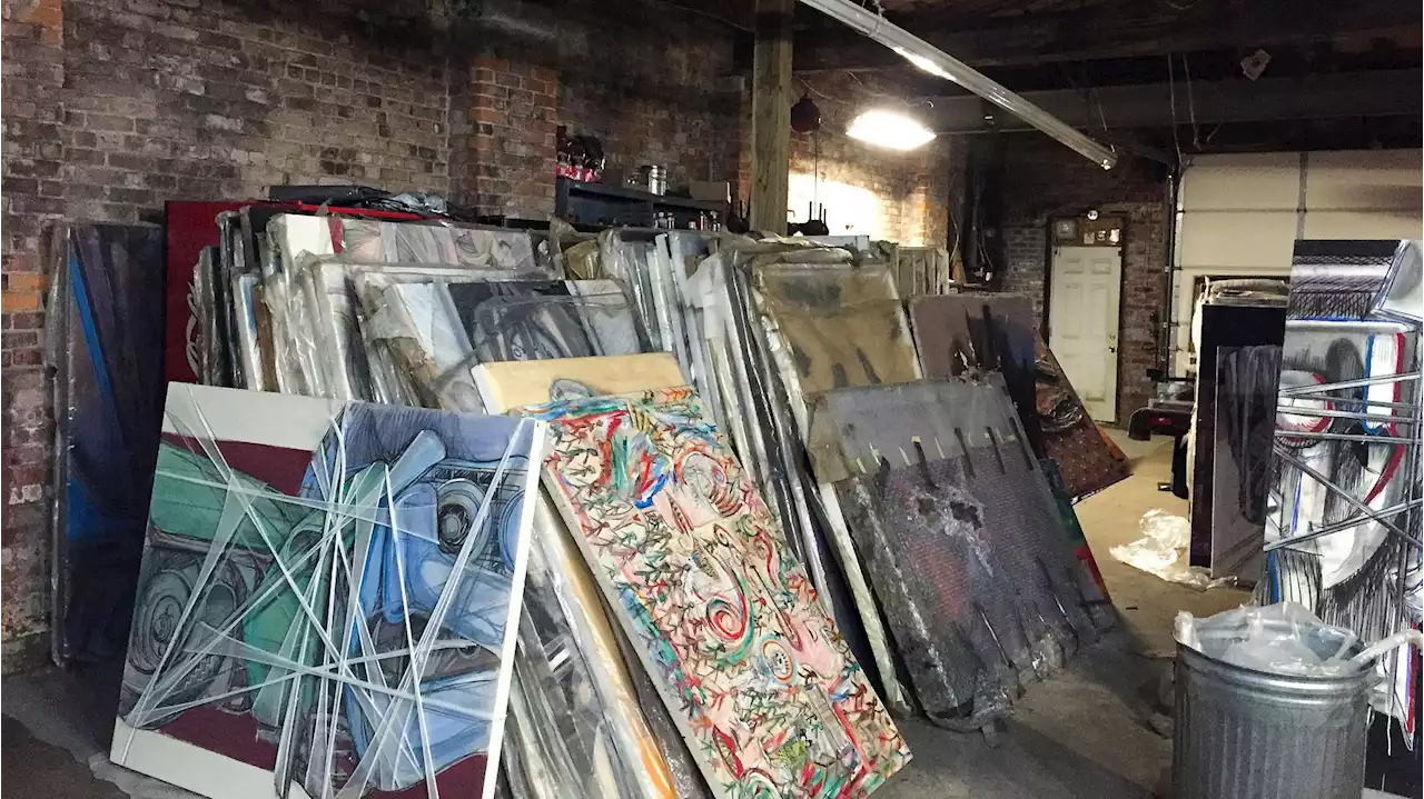 Late Artist Francis Hines Rediscovered After Paintings Found In Dumpster