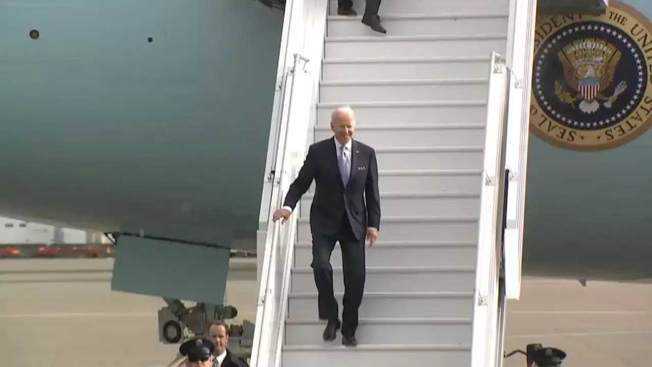 President Biden arrives in Seattle