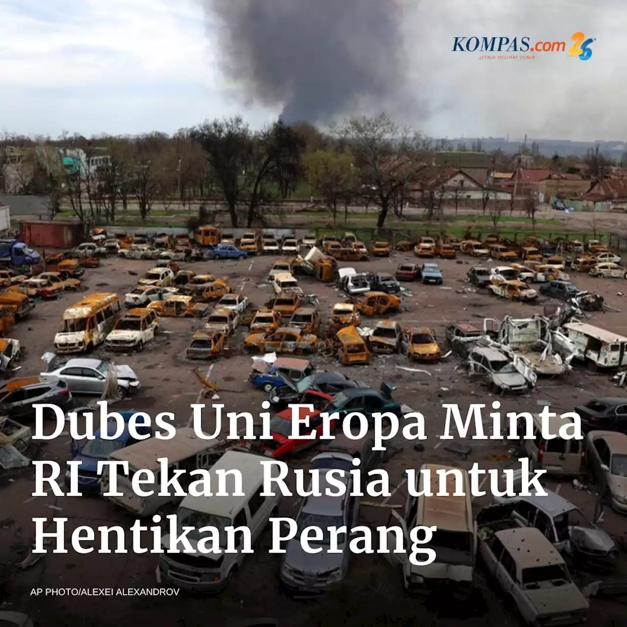 Dubes Uni Eropa Minta RI Tekan Rusia untuk Hentikan Perang di Ukraina