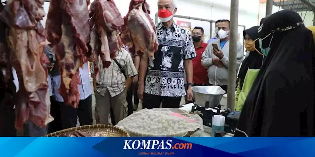 Harga Daging Sapi di Purwokerto Naik, Ganjar: Saya Minta Dinas Lakukan Kontrol