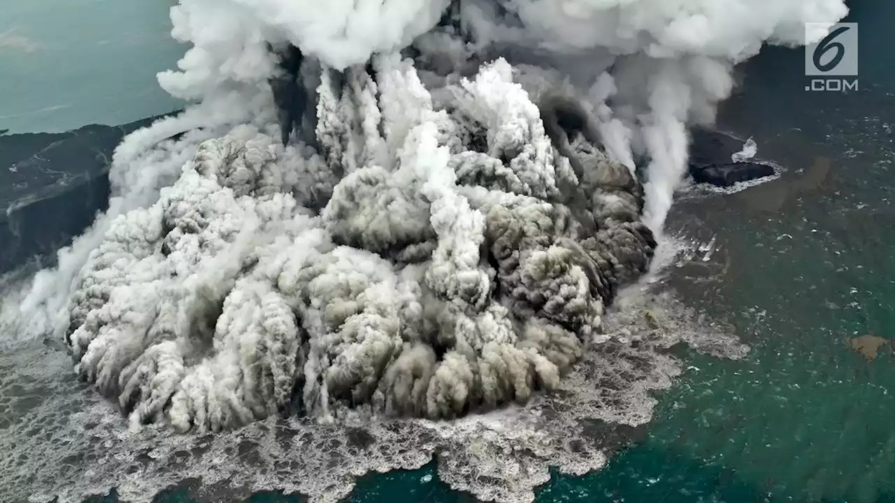 Gunung Anak Krakatau Meletus, Ketinggian Abu Mencapai 1.500 Meter