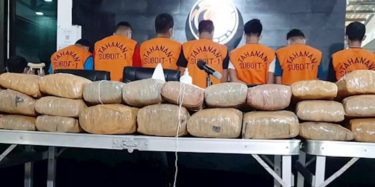 Gerebek Gudang di Medan, Polda Metro Sita 471 Kg Ganja Kering | merdeka.com