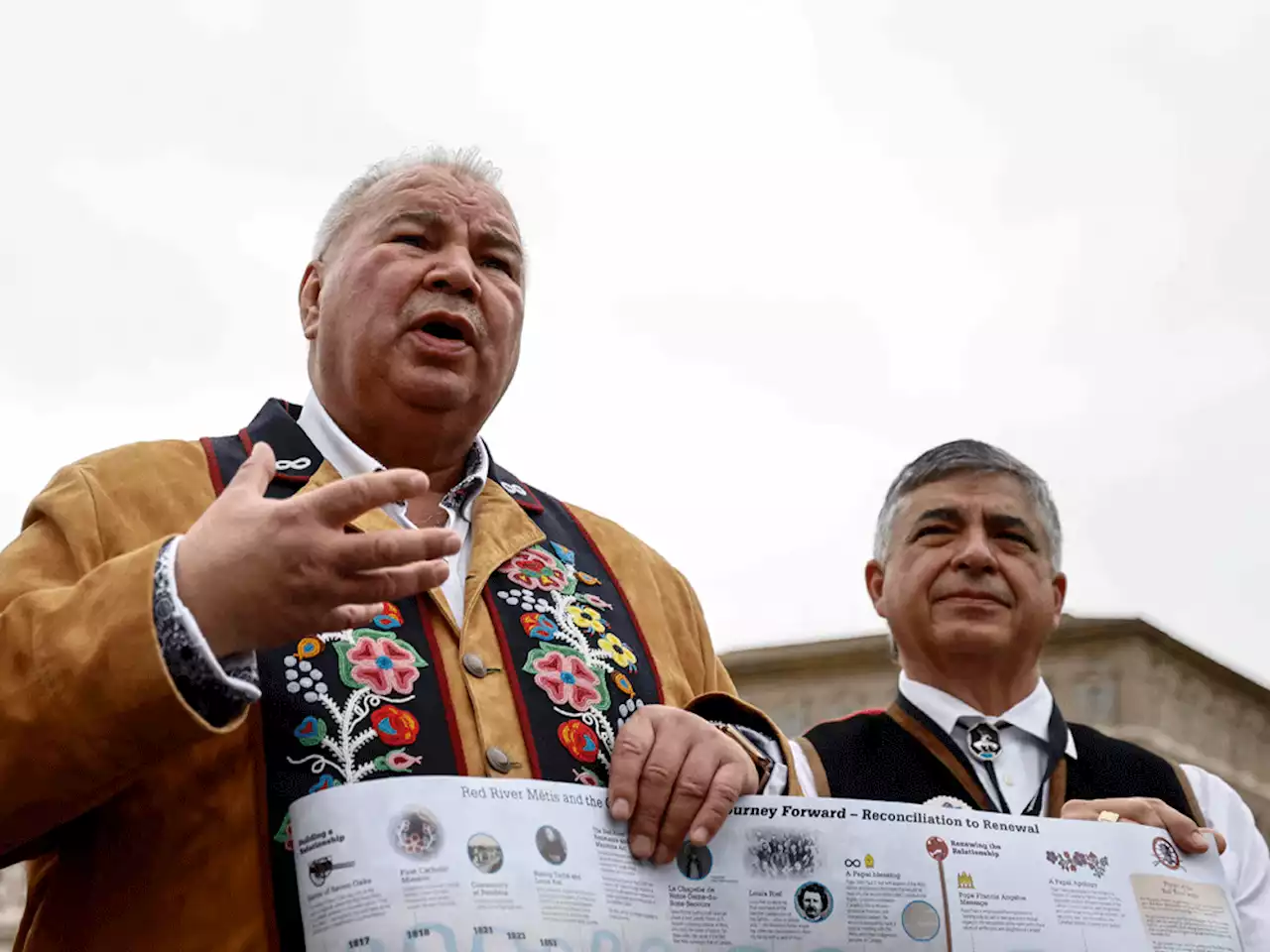 'I am very sorry,' Pope Francis tells Metis delegation from Manitoba at the Vatican