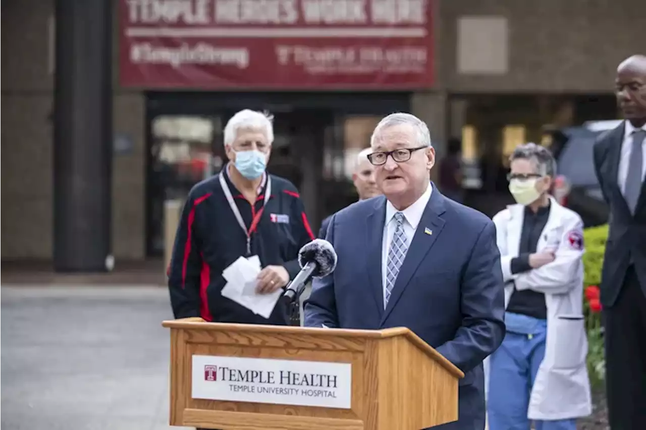 Philly’s mask mandate may already be making a difference, Mayor Kenney says