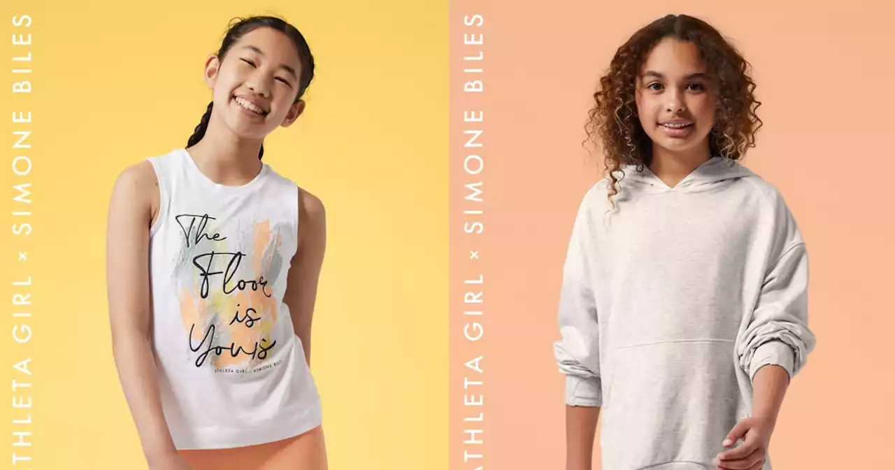 The Athleta Girl x Simone Biles Collection Will Make Your Active Kid Feel Unstoppable