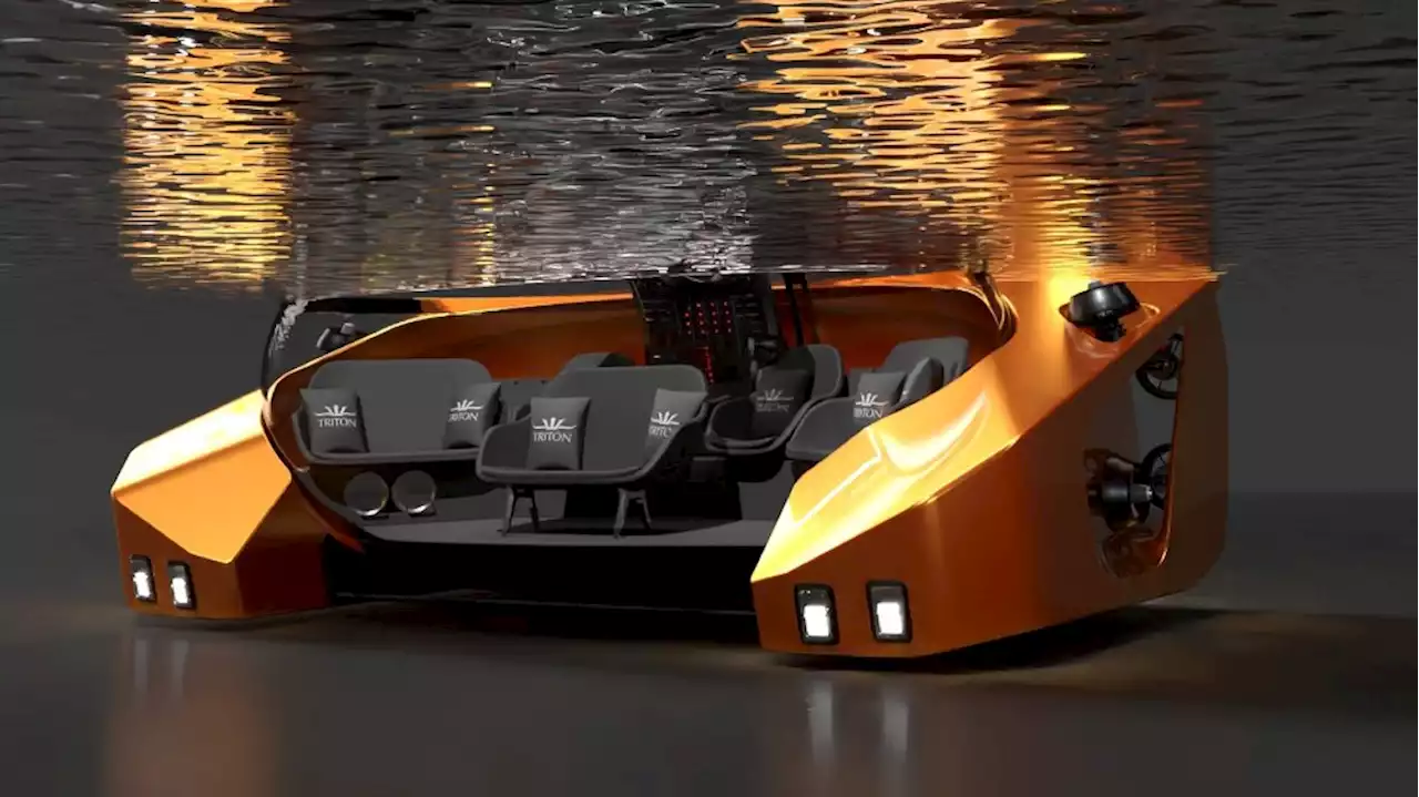 This Stunning New Submarine Is Like a Home Theater for Life Under the Sea