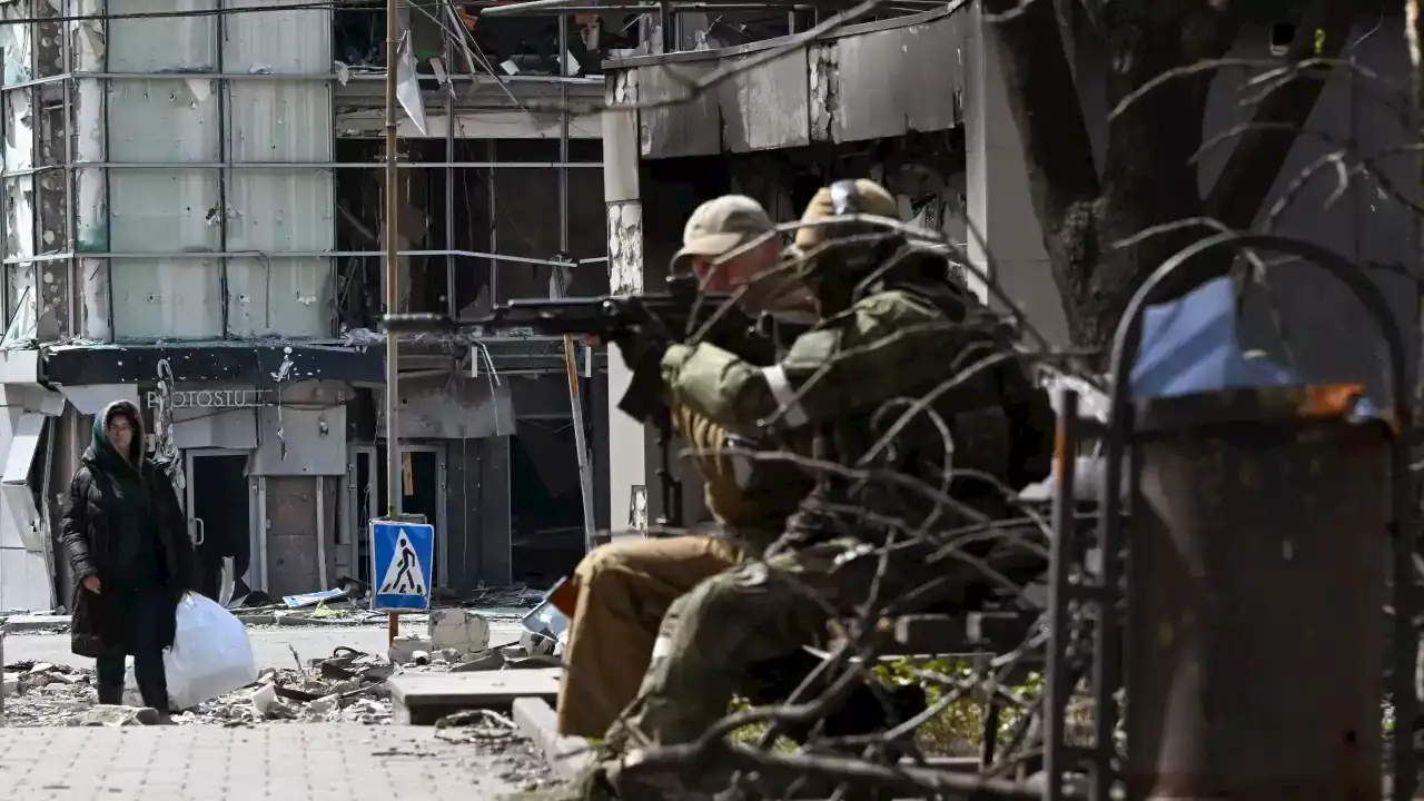 Vladimir Putin claims key port city of Mariupol 'liberated' as US pledges extra military aid for Ukraine