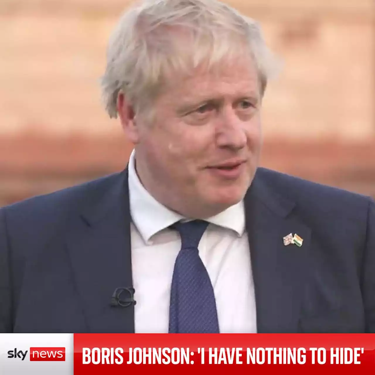 Conservative MPs call for Boris Johnson to go over partygate as PM's tour of India continues