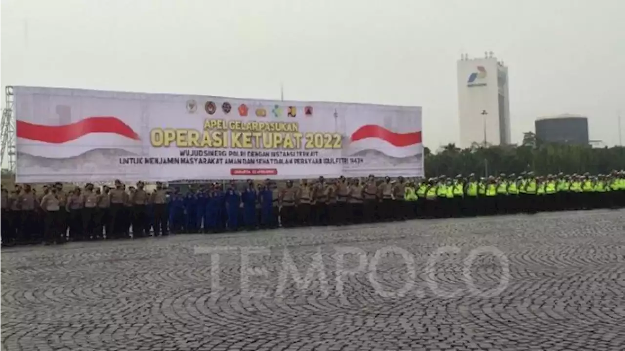 Kapolri Gelar Pasukan Operasi Ketupat 2022 untuk Pengamanan Arus Mudik