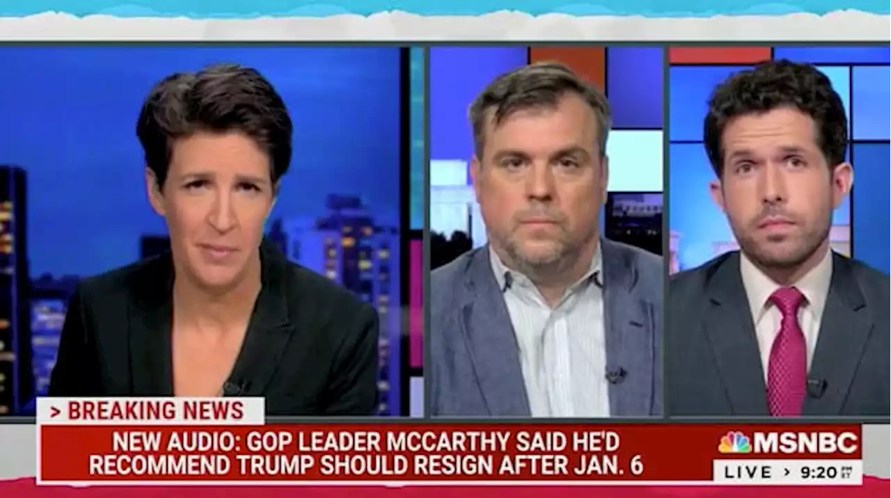 NYT Reporters Say They Have ‘a Lot More’ McCarthy Audio