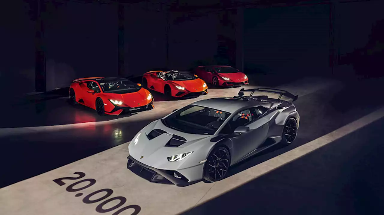 Lamborghini builds the 20,000th Huracan