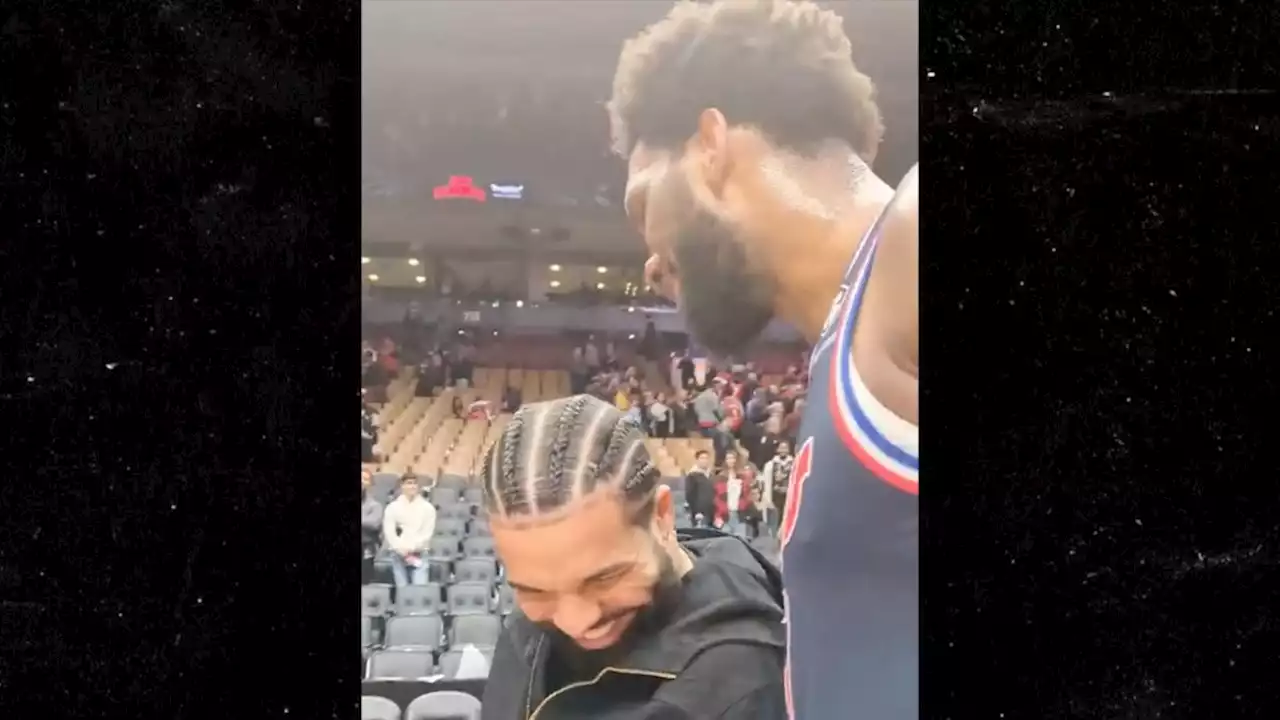 Joel Embiid Trash Talks Drake After Sixers' Win Over Rapper's Beloved Raptors