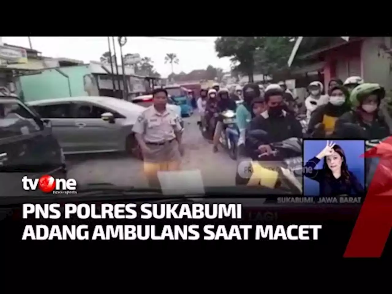 Polisi Periksa Oknum PNS Polri yang Adang Ambulans di Sukabumi - tvOne