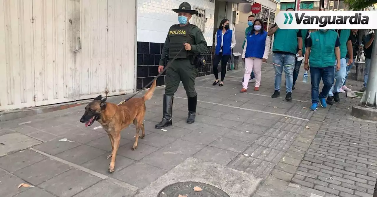 Video: Toma masiva para contrarrestar la delincuencia en el centro de Bucaramanga