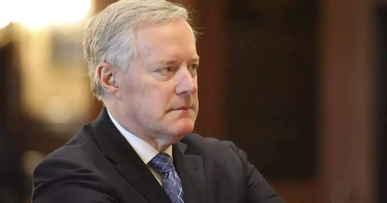 Mark Meadows was registered to vote in 3 states